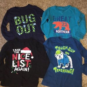 Bundle of long sleeve shirts - 4